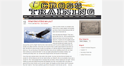 Desktop Screenshot of crosstrainingsoftball.com